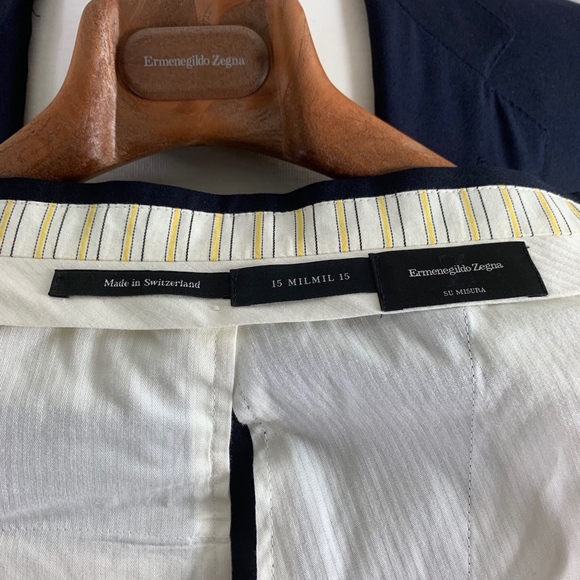 Authentic Ermenegildo Zegna 15 MILMIL 15 Suit - Picture 7 of 8